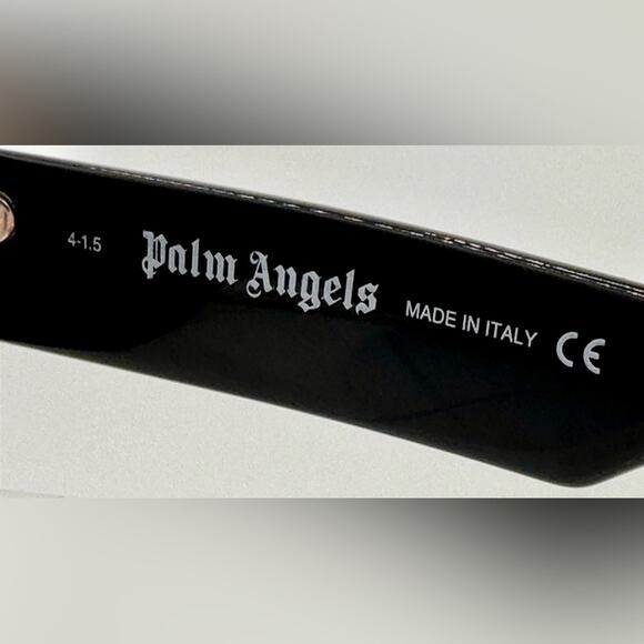 Palm Angels Stunning unisex black luxurious luxury sunnies. 5-A. - Picture 8 of 11